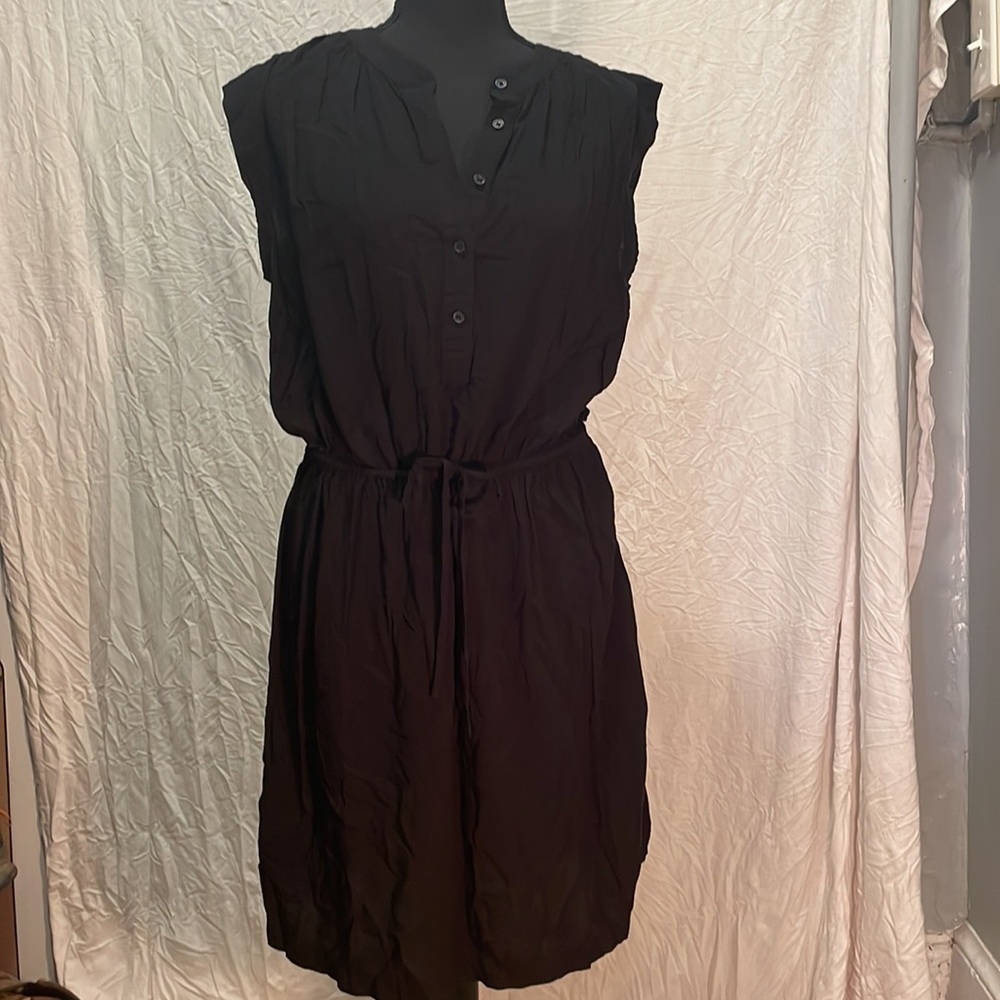 Loft drawstring casual dress
